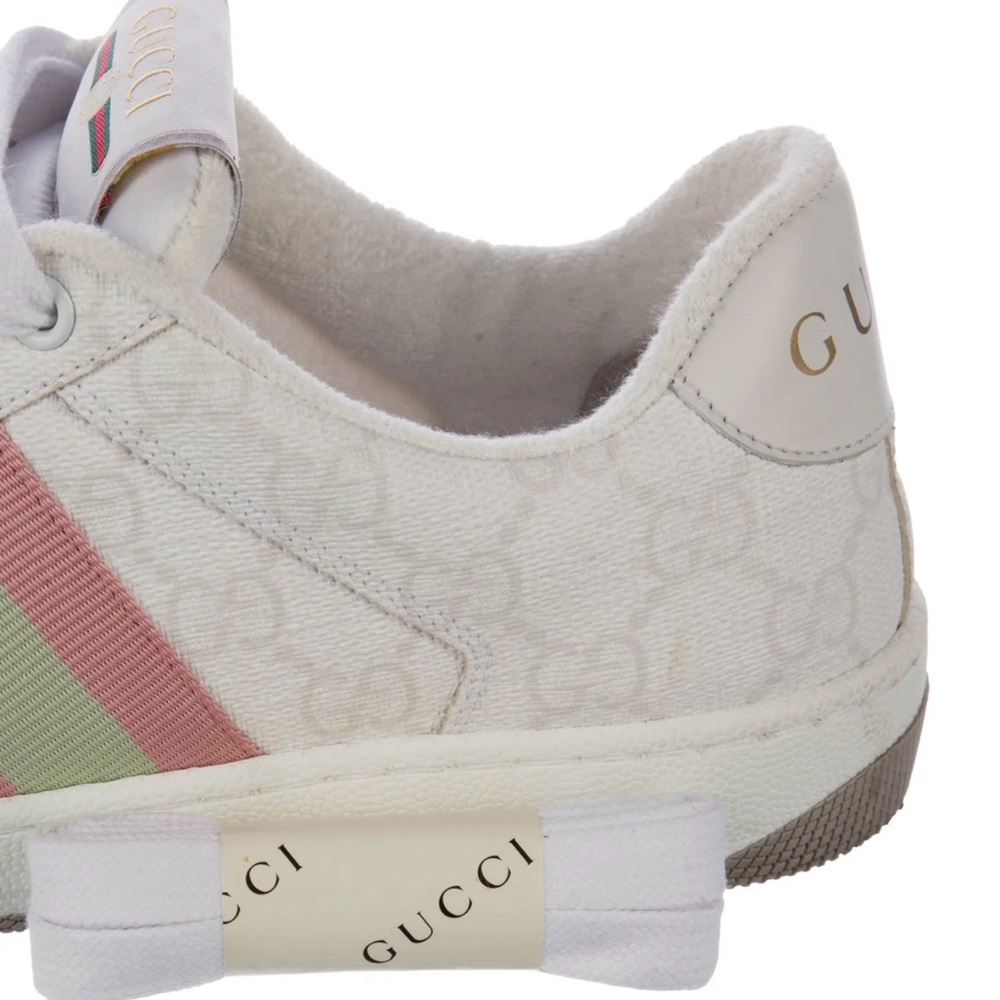 Gucci GG Supreme Grosgrain Trim Sneakers - Picture 6 of 6